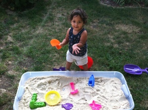 container sand box